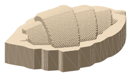 SEC Armadillo, the silhouette LookUp draws on the map