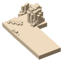 Wallace Monument, the silhouette LookUp draws on the map