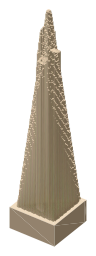 Transamerica Pyramid, as LookUp draws it