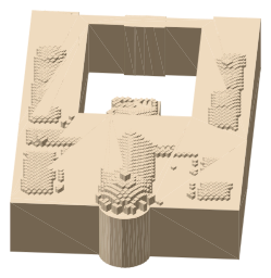 Legion of Honor, the silhouette LookUp draws on the map
