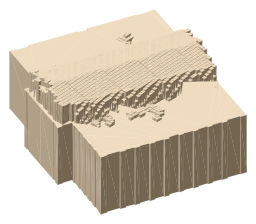 Musikverein, the silhouette LookUp draws on the map